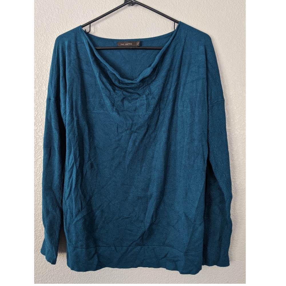The Limited Draped Neck Sweater